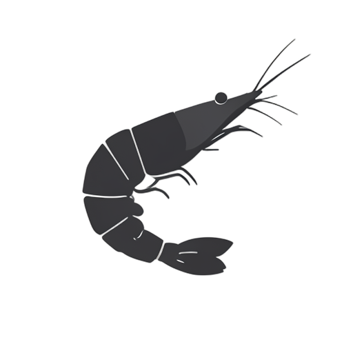 Flat Icon Crevette