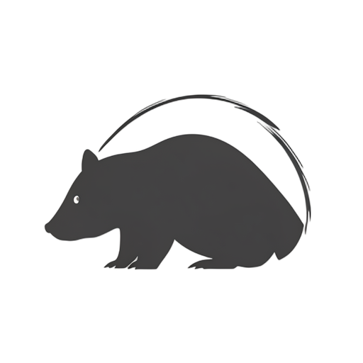Flat Icon Skunk