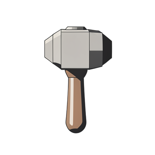 Flat Icon 쇠지렛대