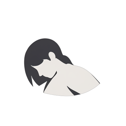 Flat Icon 자고 있는 사람