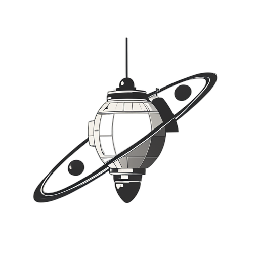 Flat Icon Raumstation