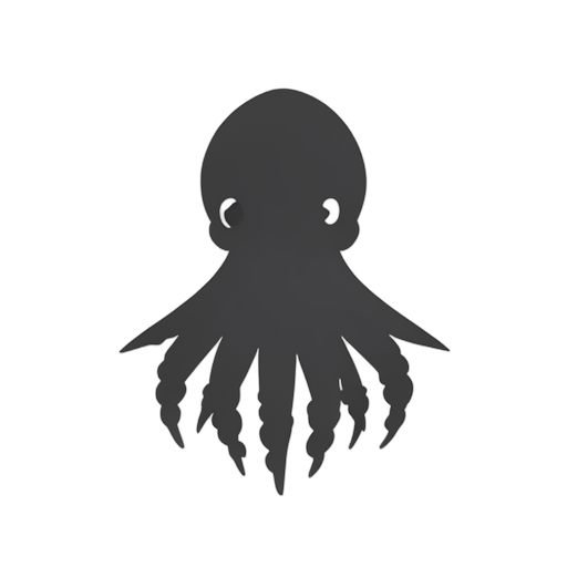 Flat Icon Squid