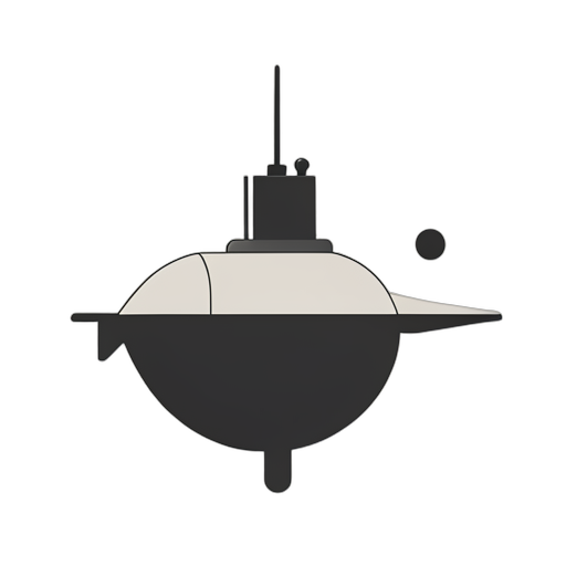 Flat Icon 잠수함