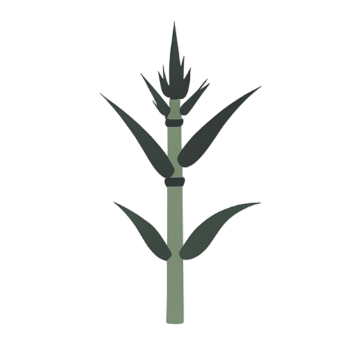 Flat Icon 사탕수수