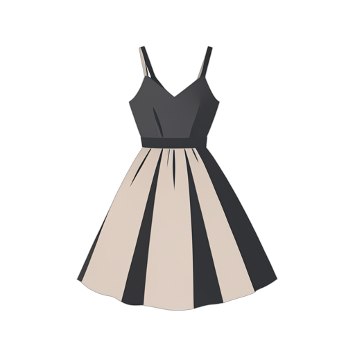 Flat Icon Robe d'été
