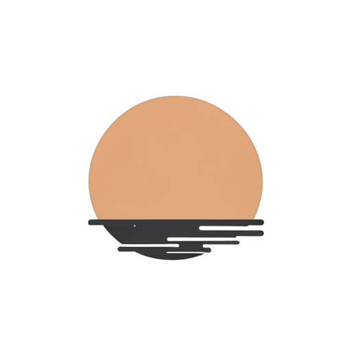 Flat Icon Sunset