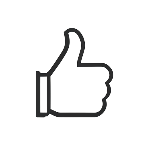 Flat Icon J'aime