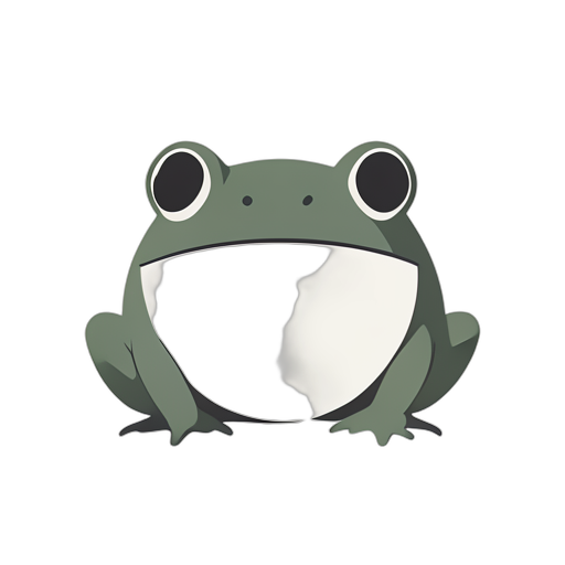 Flat Icon Toad