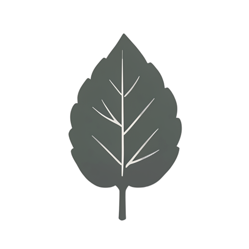 Flat Icon Daun Tembakau