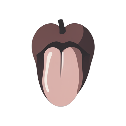 Flat Icon Tongue