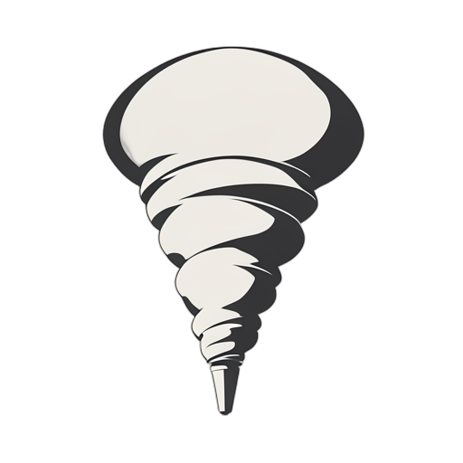 Flat Icon Tornado