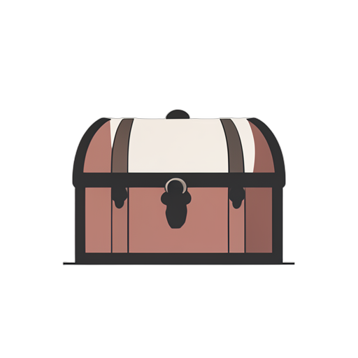 Flat Icon Сокровищница