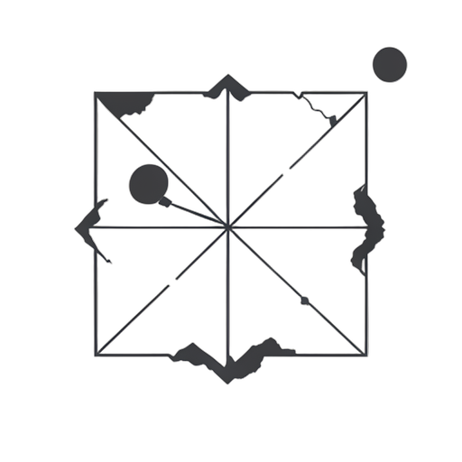 Flat Icon Карта сокровищ