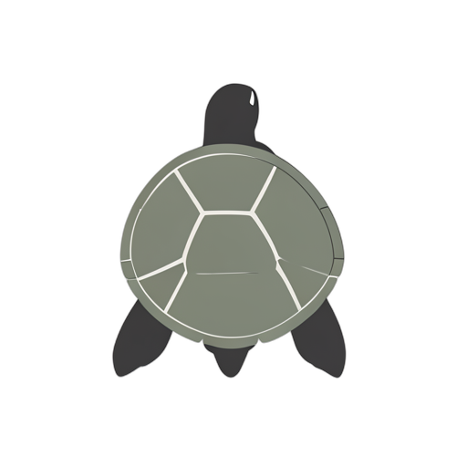 Flat Icon Turtle
