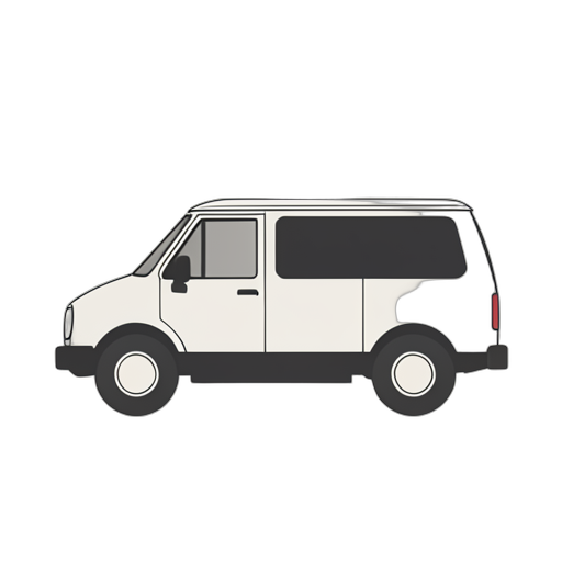 Flat Icon Van