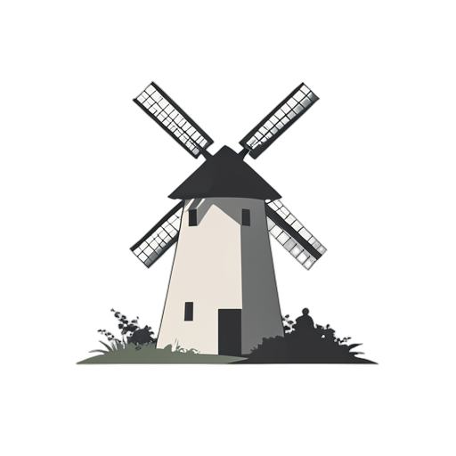Flat Icon Mulino