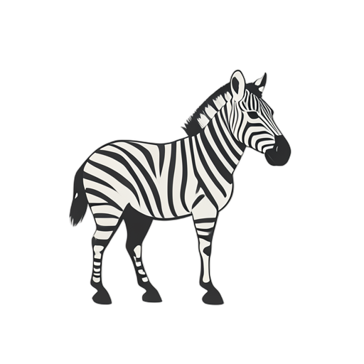 Flat Icon zebra