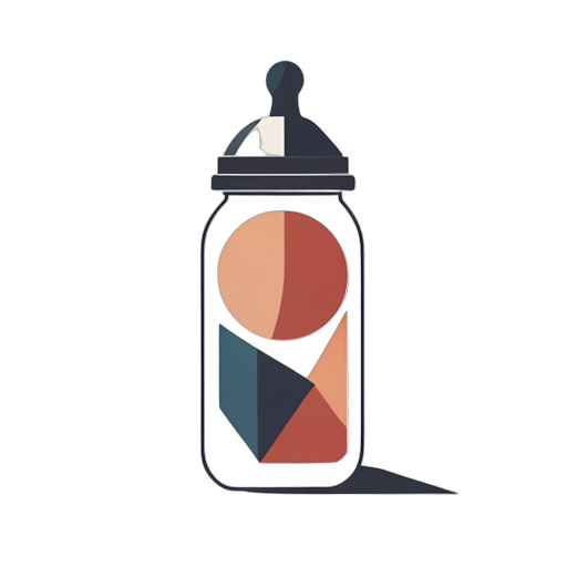 Geometric Baby Bottle