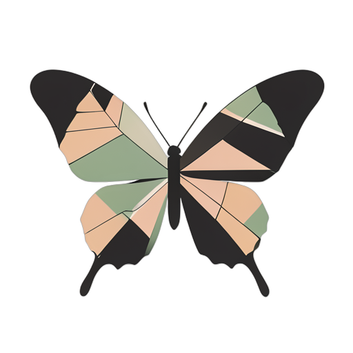 Geometric ผีเสื้อ