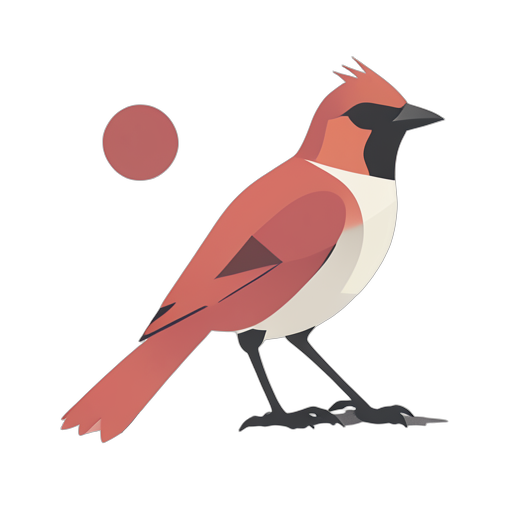 Geometric นกคาร์ดินัล