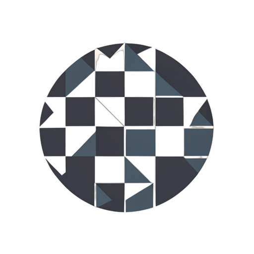 Geometric Padrão xadrez