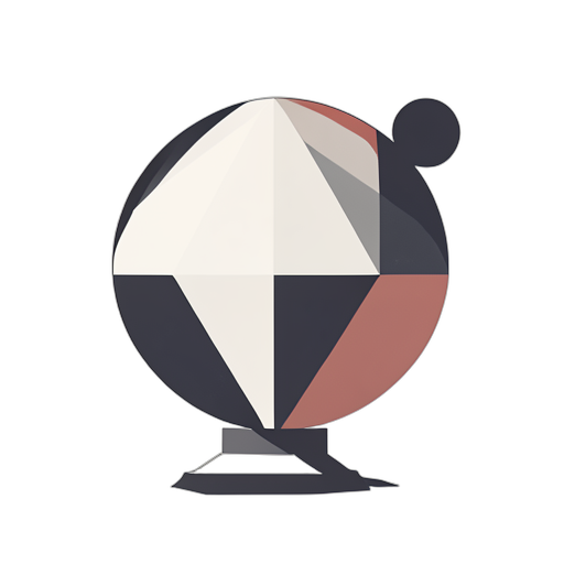 Geometric Palla di cristallo