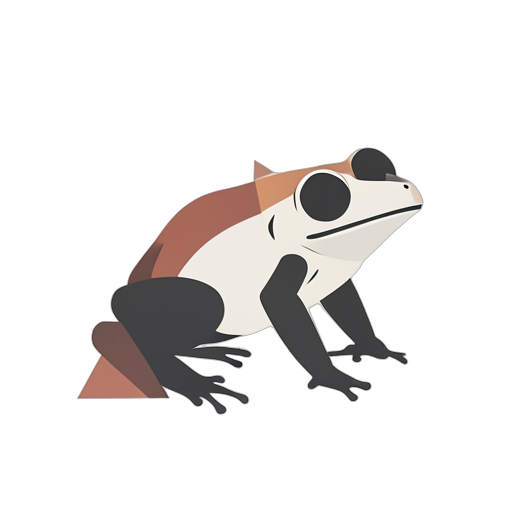 Geometric zehirli kurbağa