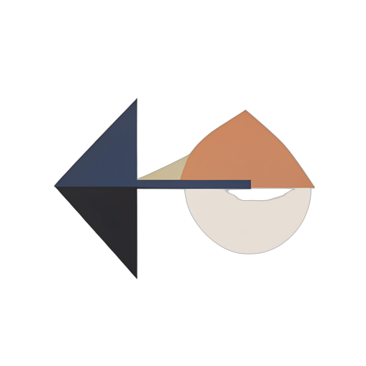 Geometric Double Arrow Left
