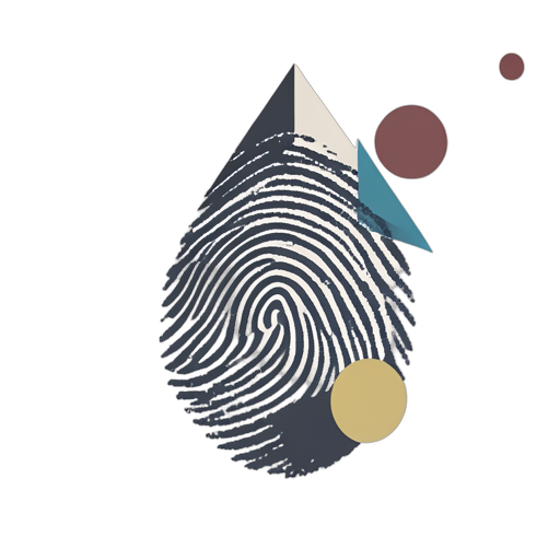 Geometric Impronta digitale