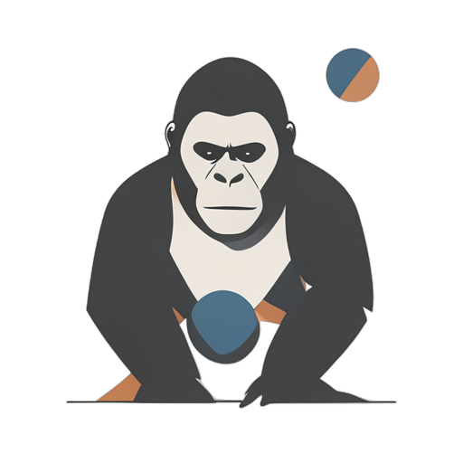 Geometric gorilla