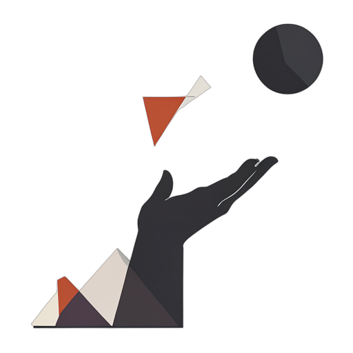 Geometric يد تلوح