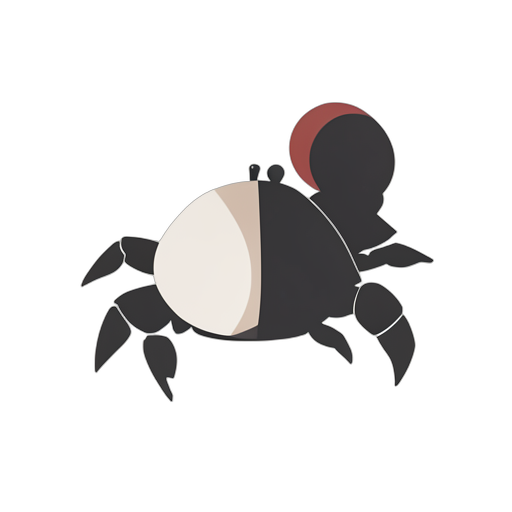 Geometric Hermit Crab