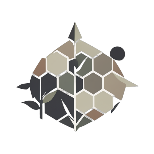 Geometric Bienenwabe