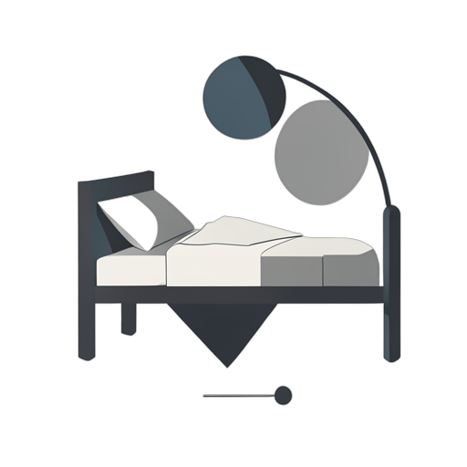 Geometric Hospital Bed