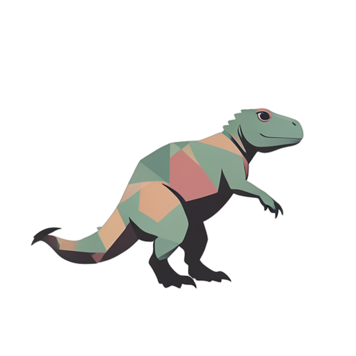 Geometric Dragón Komodo