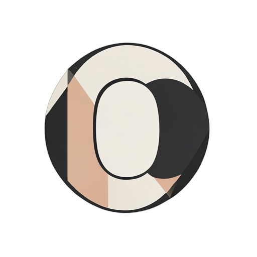 Geometric Letter O