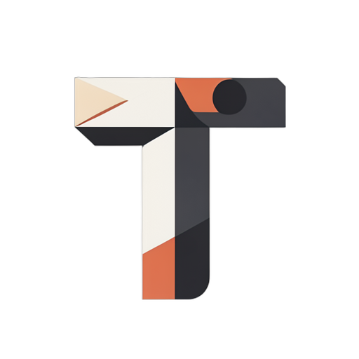 Geometric Letter T