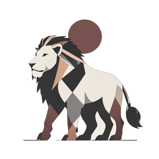 Geometric Lion