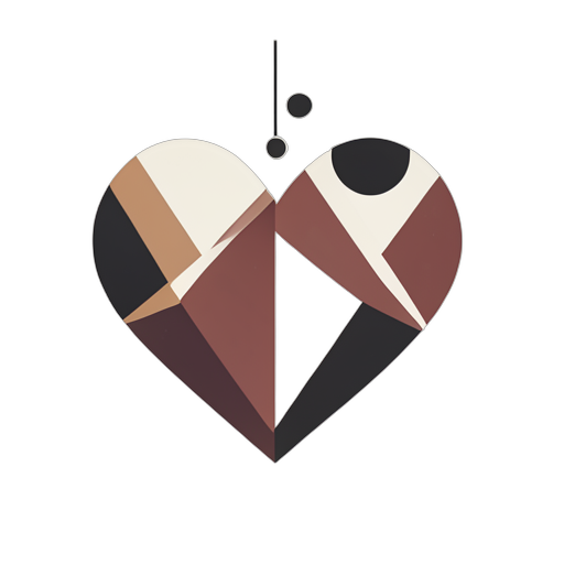 Geometric freccia d'amore