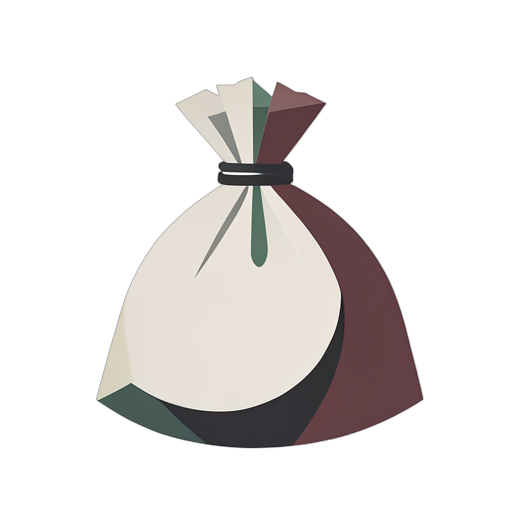 Geometric お金の袋