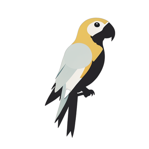 Geometric burung beo