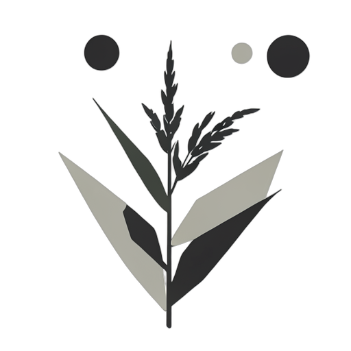 Geometric Reispflanze