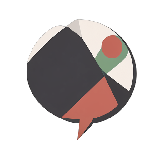 Geometric bong bóng thoại