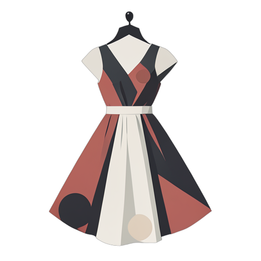 Geometric 夏季连衣裙