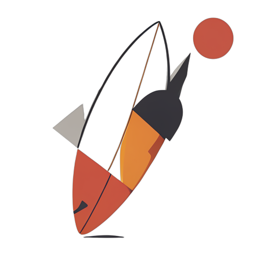 Geometric Surfboard