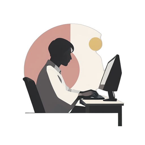 Geometric Working Person