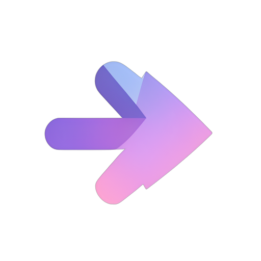 Gradient Modern Arrow Right