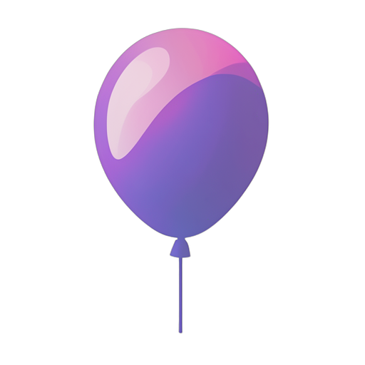 Gradient Modern Balloon