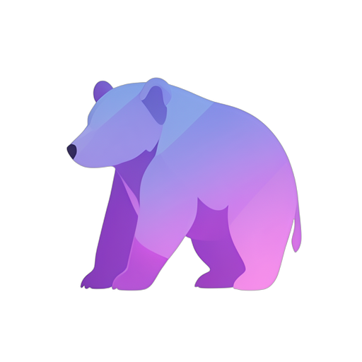 Gradient Modern Bear