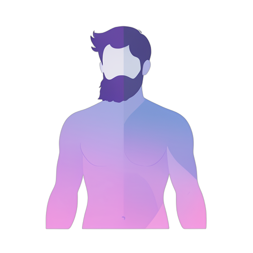 Gradient Modern Baard